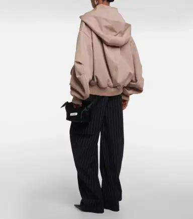 The Attico Bomber wool gabardine jacket | Thumbnail 3