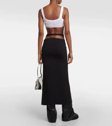 The Attico Cutout midi skirt | Thumbnail 3