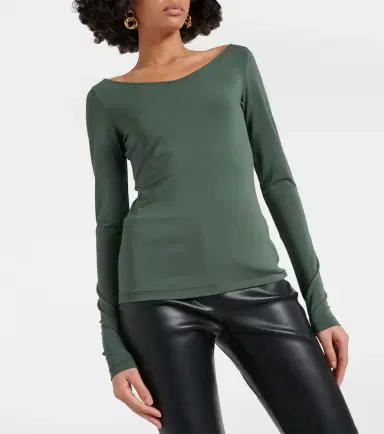 Max Mara Ragazza jersey crêpe top | Thumbnail 2