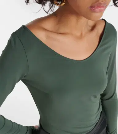 Max Mara Ragazza jersey crêpe top | Thumbnail 3