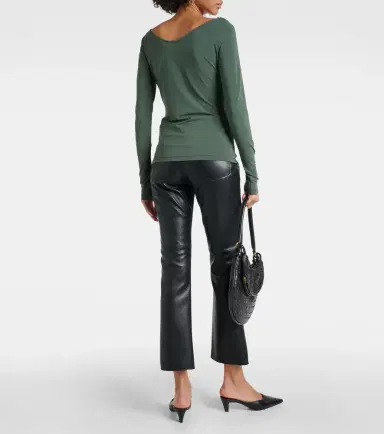 Max Mara Ragazza jersey crêpe top | Thumbnail 5