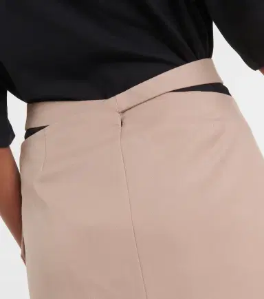 The Attico Virgin wool gabardine wrap skirt | Thumbnail 3 The Attico Virgin wool gabardine wrap skirt | Thumbnail 3