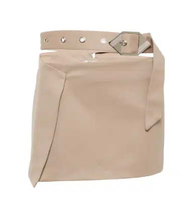 The Attico Virgin wool gabardine wrap skirt | Thumbnail 1 The Attico Virgin wool gabardine wrap skirt | Thumbnail 1