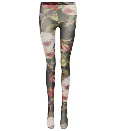 Dolce & Gabbana Floral tulle tights | Thumbnail 1
