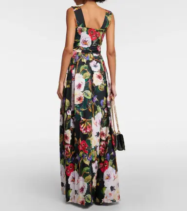 Dolce & Gabbana Floral cotton gown | Thumbnail 3