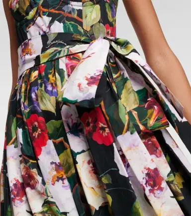 Dolce & Gabbana Floral cotton gown | Thumbnail 5
