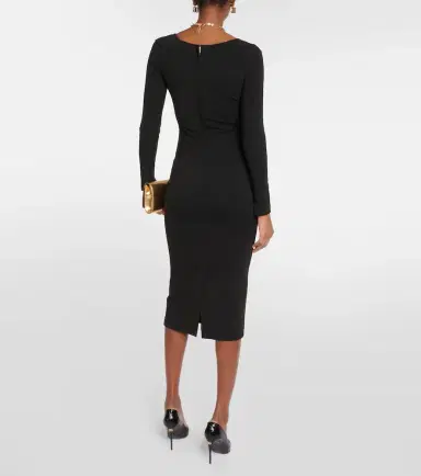 Dolce & Gabbana Jersey midi dress | Thumbnail 4