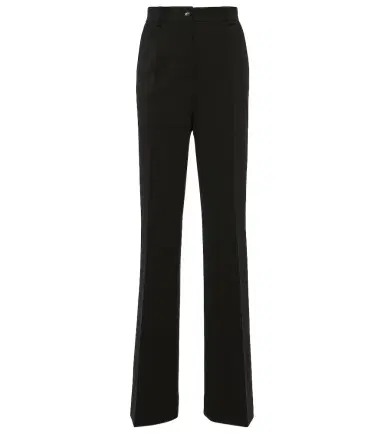 Dolce & Gabbana Milano high-rise jersey flared pants | Thumbnail 1 Dolce & Gabbana Milano high-rise jersey flared pants | Thumbnail 1