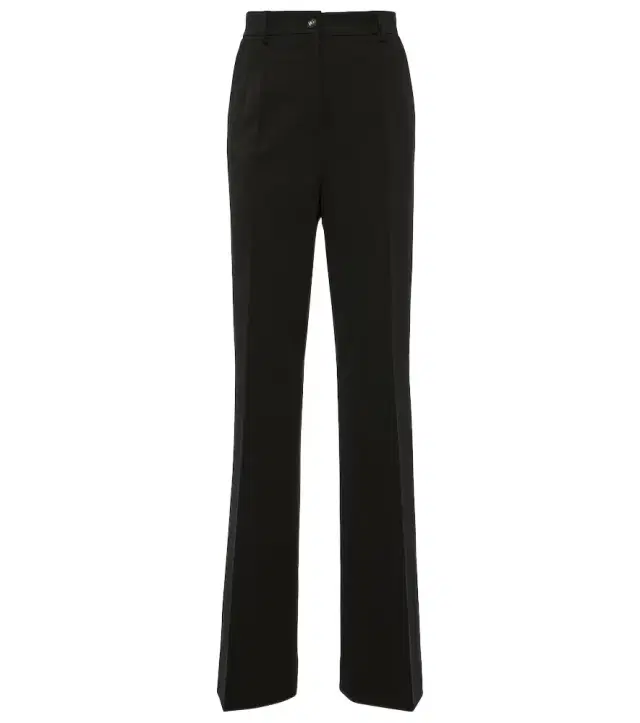 Dolce & Gabbana Milano high-rise jersey flared pants