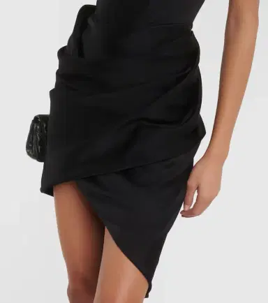 Vivienne Westwood Off-shoulder bustier crêpe minidress | Thumbnail 2