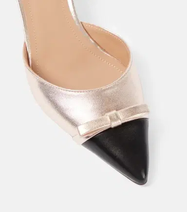 Malone Souliers Bernadette leather slingback pumps | Thumbnail 6