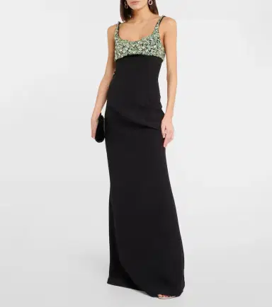 Safiyaa Beatriz embellished gown | Thumbnail 3