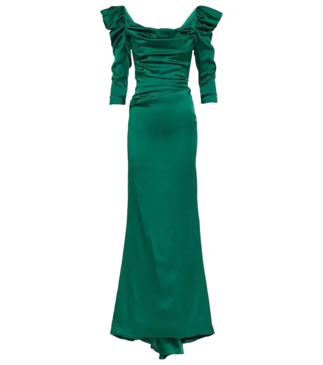 Vivienne Westwood Astral draped satin gown