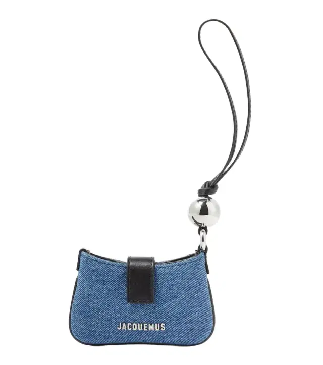 Jacquemus Le Porte Bisou denim card holder