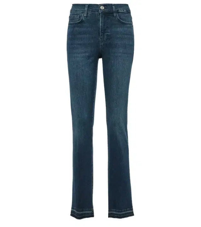 Frame Le High Straight Long straight jeans