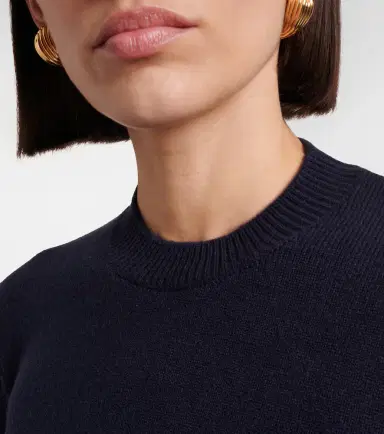 Bottega Veneta Cashmere and leather sweater | Thumbnail 2