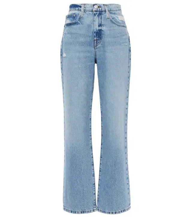 Frame Le Jane Ankle high-rise straight jeans