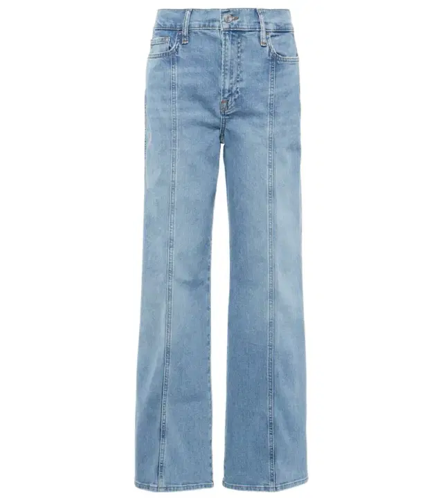 Frame Le Slim Palazzo high-rise wide-leg jeans