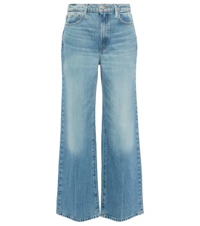 Frame Le Jane high-rise wide-leg jeans