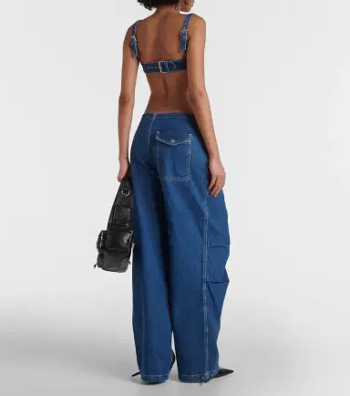 Dion Lee Parachute mid-rise wide-leg jeans | Thumbnail 4 Dion Lee Parachute mid-rise wide-leg jeans | Thumbnail 4