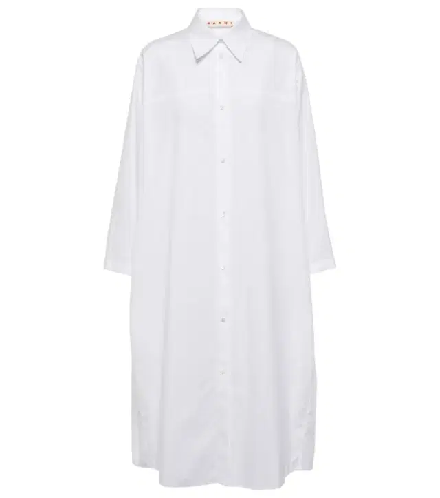 Marni Cotton poplin shirt dress