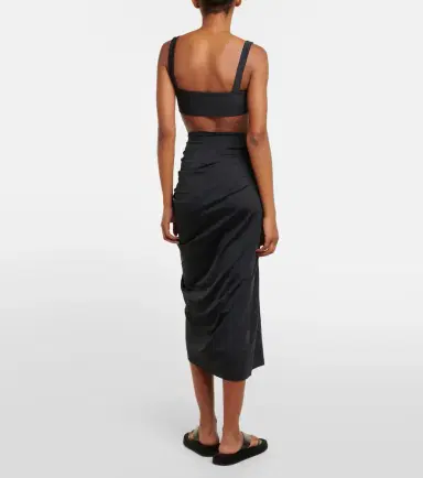 JADE SWIM Nyla Long beach cover-up | Thumbnail 2
