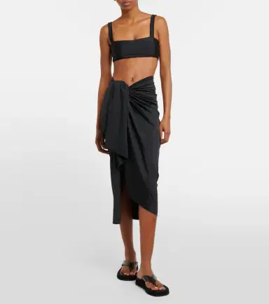 JADE SWIM Nyla Long beach cover-up | Thumbnail 3