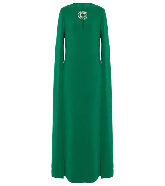 Elie Saab Embellished cady gown