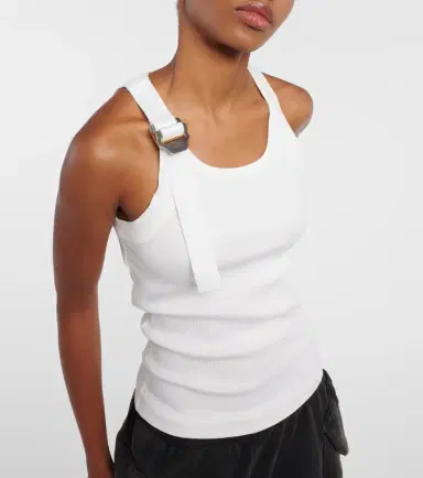 Dion Lee Safety Slider cotton-blend tank top | Thumbnail 2