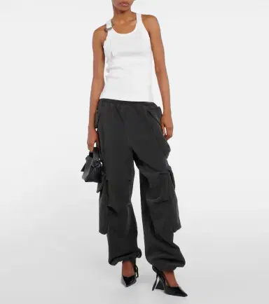 Dion Lee Safety Slider cotton-blend tank top | Thumbnail 5