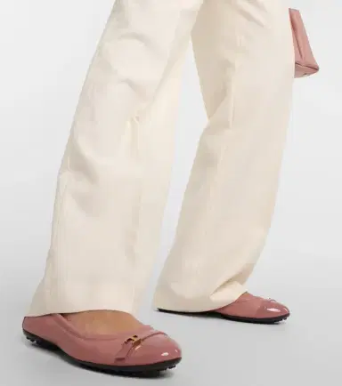 Tod's Dee leather ballet flats | Thumbnail 2