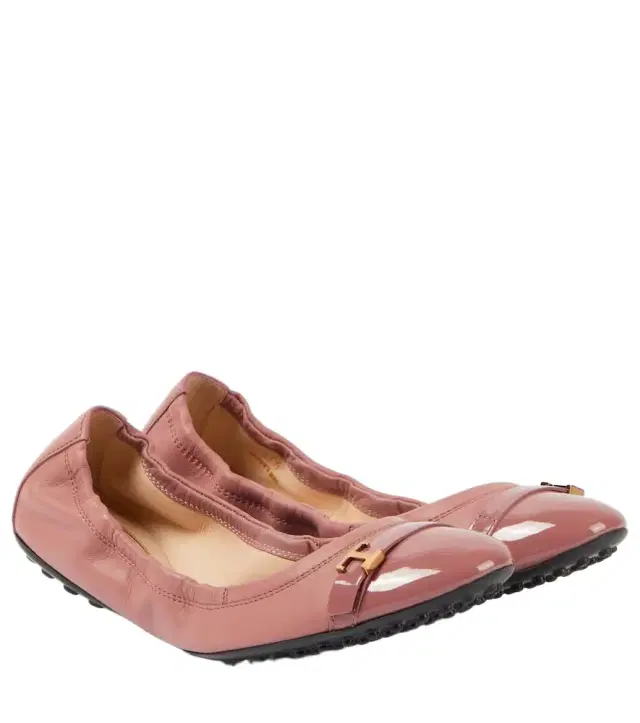 Tod's Dee leather ballet flats