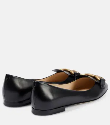 Tod's Kate leather ballet flats | Thumbnail 4
