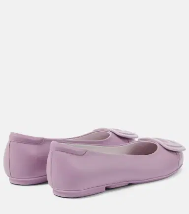 Hogan H661 leather ballet flats | Thumbnail 5