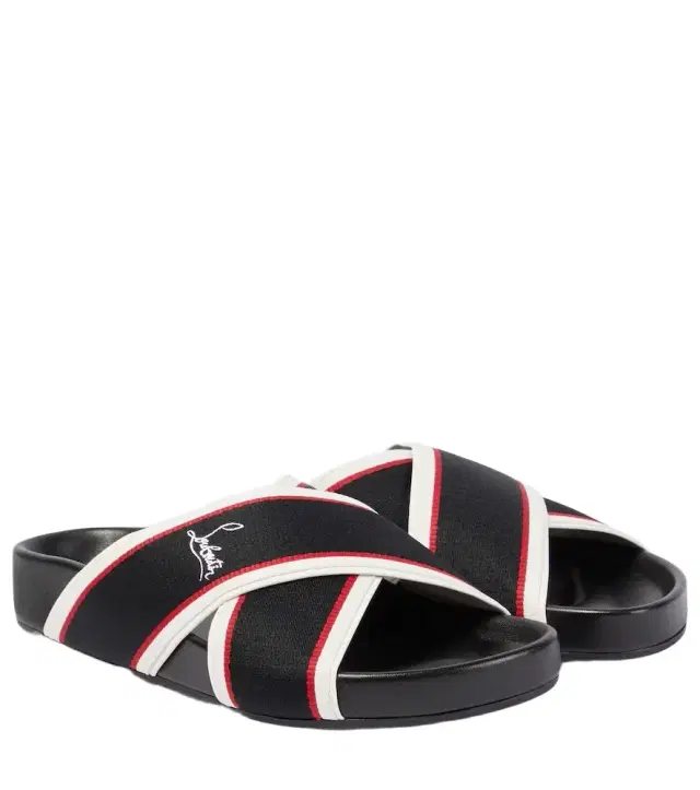 Christian Louboutin Hot Cross Bizz ribbon sandals