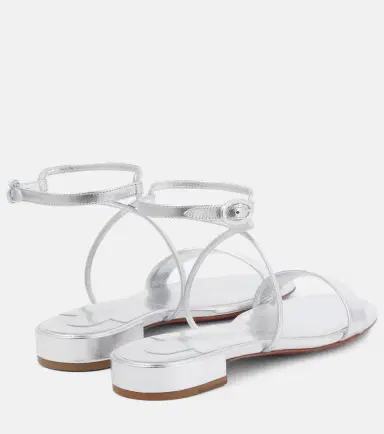 Christian Louboutin Miss Choca metallic leather sandals | Thumbnail 2