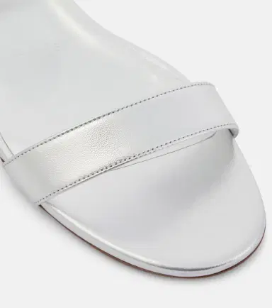 Christian Louboutin Miss Choca metallic leather sandals | Thumbnail 3