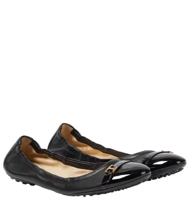 Tod's Bubble leather ballet flats