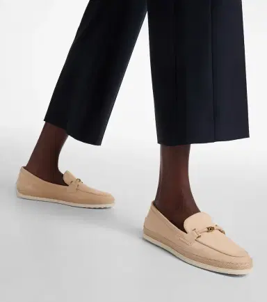 Tod's T Ring suede loafers | Thumbnail 2