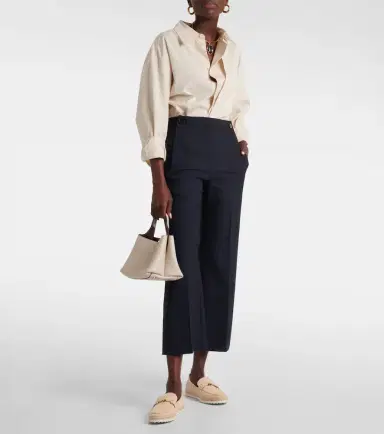 Tod's T Ring suede loafers | Thumbnail 3
