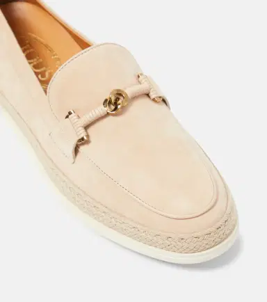 Tod's T Ring suede loafers | Thumbnail 6