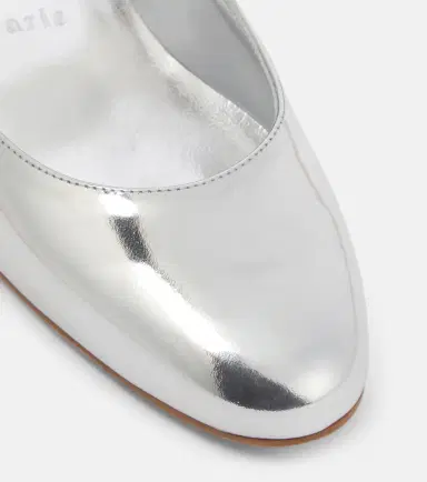 Christian Louboutin Sweet Jane metallic leather Mary Jane flats | Thumbnail 4 Christian Louboutin Sweet Jane metallic leather Mary Jane flats | Thumbnail 4