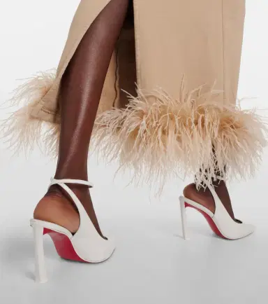 Christian Louboutin Condora 85 leather slingback pumps | Thumbnail 6 Christian Louboutin Condora 85 leather slingback pumps | Thumbnail 6