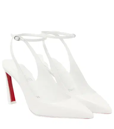 Christian Louboutin Condora 85 leather slingback pumps | Thumbnail 1 Christian Louboutin Condora 85 leather slingback pumps | Thumbnail 1