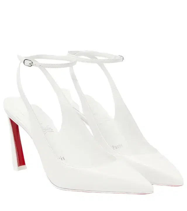 Christian Louboutin Condora 85 leather slingback pumps