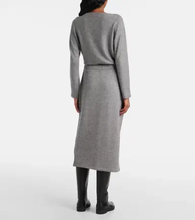 Vince Jersey midi skirt | Thumbnail 2