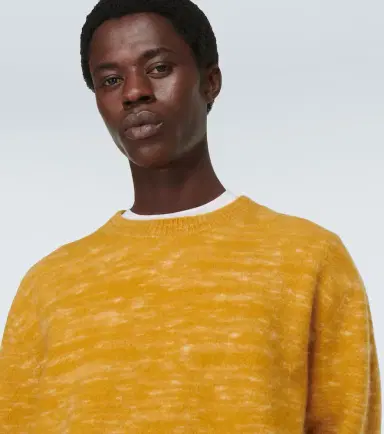The Elder Statesman Jasper cashmere and mohair-blend sweater | Thumbnail 2
