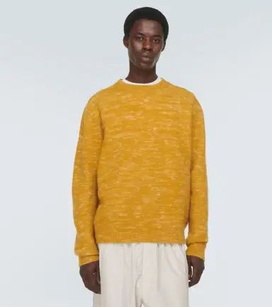 The Elder Statesman Jasper cashmere and mohair-blend sweater | Thumbnail 4