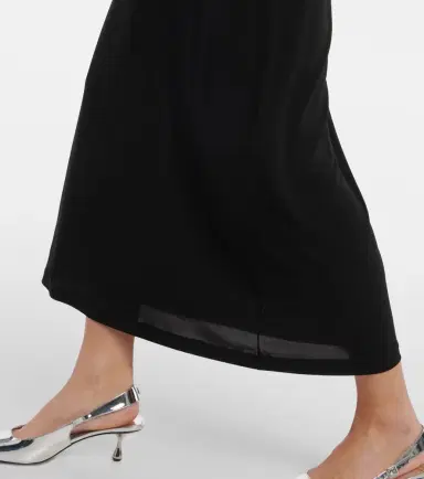 Vince Jersey midi skirt | Thumbnail 5