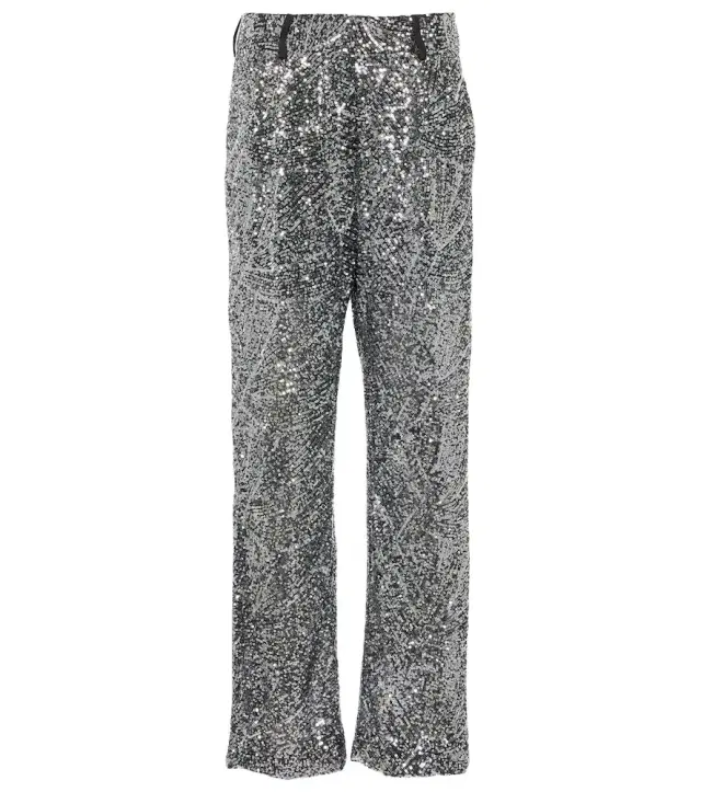 Blaze Milano Blazé Milano Fox sequined straight pants
